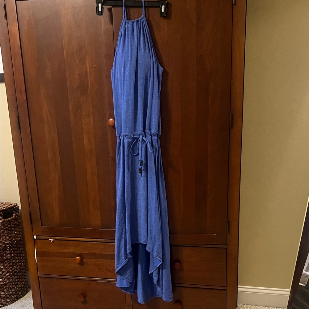 Athleta Blue High Low Dress